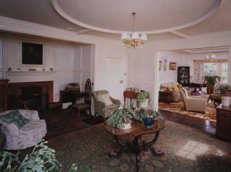 Interior.
View of reception room from South-West.