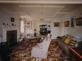 Interior.
Lounge. View from East.