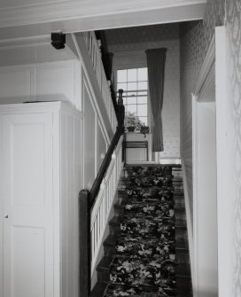 Interior.
Main stair. Detail of ground floor level.
