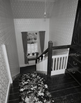 Interior.
Main stair. Detail of first floor level.