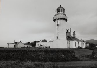 General view of lighthouse and keeper's houses from South-East.