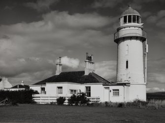 General view of lighthouse and principle's house from W-S-W.