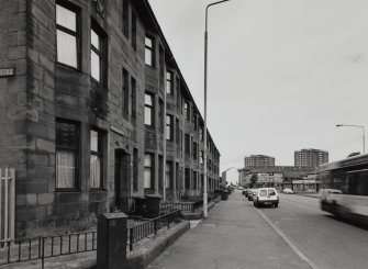 Nos 733-769 Dumbarton Road. View from SE