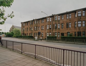 Nos. 709-721 Dumbarton Road. View from N