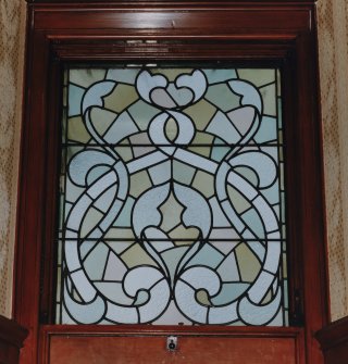 Interior
Detail of window in dining room.
