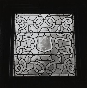 Interior
Detail of window in morning room.