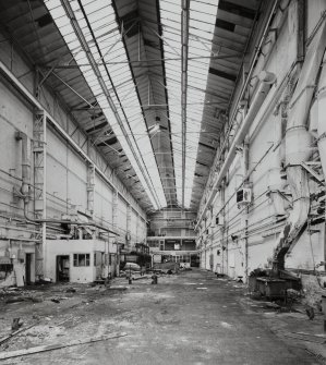 Interior.
View of South-East room in steel store block.