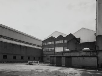 Detail of drawing office block from N.