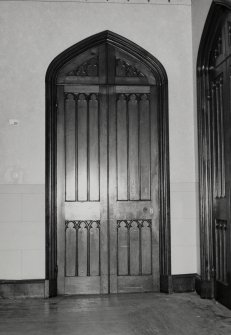 Carstairs House, interior.
Detail of specimen door.