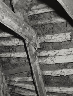 Interior.
Detail of roof timbers.