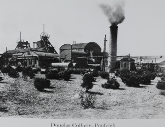 Douglas Colliery.
General view of surface arrangement.
undated