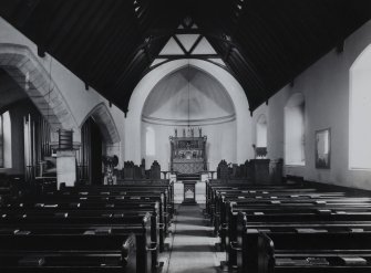 Interior view of Christ Church, Hope Street, Lanark.