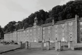 General view from S of SW side of New Buildings