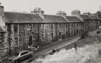 View of Northern section of Braxfield Row from South East