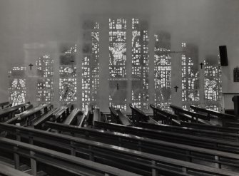 Interior
View of South wall from North.