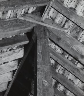Interior
View of roof timbers.