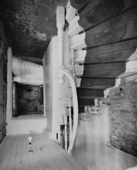 Interior.
View of ground floor staircase hall from West.