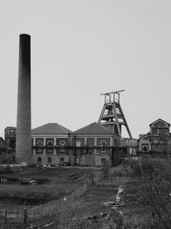 View from South-East of power house.