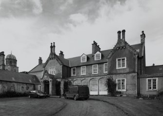 View from North East showing entrance front