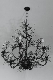 Interior, detail of light fitting
