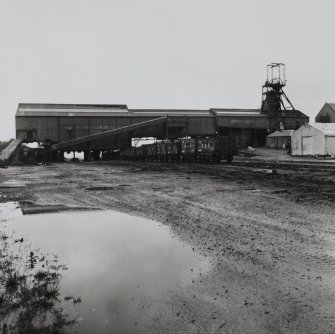 Pennyvenie Colliery.
General view of surface arrangement, inbcluding NCB railway wagons.
undated, post 1947
