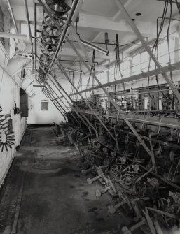 Interior.
View of safety fuse spinning machine.