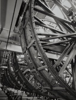 Interior.
View of drying wheels.