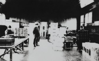 Copy of historic photograph showing propulsive department.