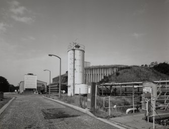Exterior general view of PETN plant (building No. TA12), which appears to have been built on the site of GZ2, the second of four incorporating mill ranges in the Blackpowder Plant