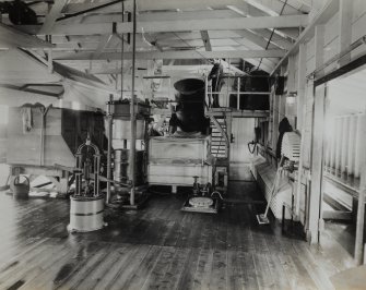 Photographic copy of Interior view showing Nobel's Patent "Wet Mixing" for Ballistite and Cordite paste