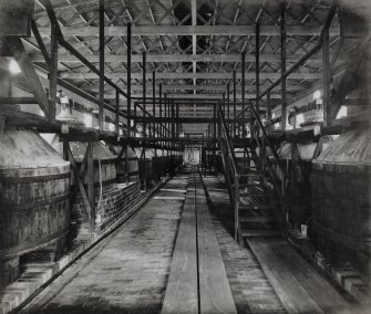 Photographic copy of Interior view of  Blasting Department. Nitro-Glycerine After Separation Recovery from refuse Acid