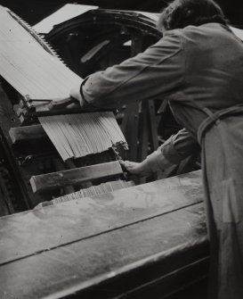 Photographic copy of Interior detail view within Safety Fuse Department