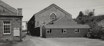 View of engineering shop from SW.