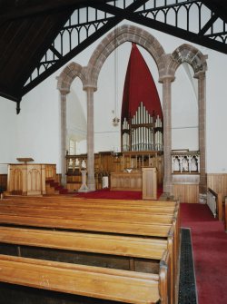 Church, interior view from North