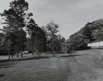 View from East showing terracing