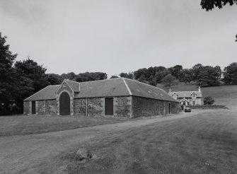 General view from South East showing the steading and farmhouse