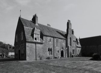 View from NW of N & W elevations and N wall of cathedral