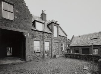 View of caretaker's house from W.