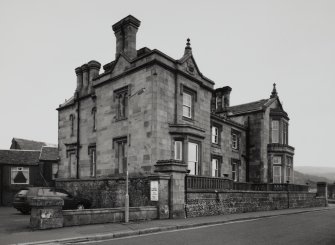 View of main block from SW.
