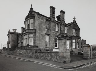 View of main block from SE.