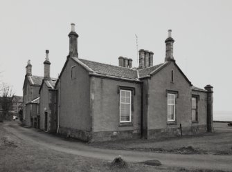 View of wing from NW.