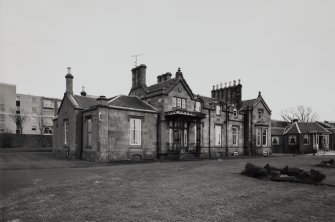 View of W wing from SW.