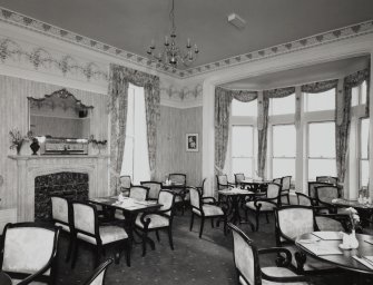 Interior.
View of lounge bar from NW.