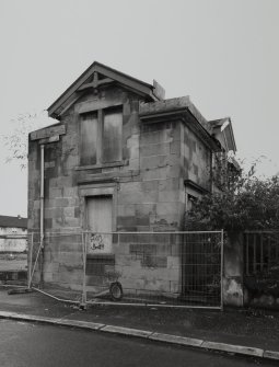 View of Janitor's house from WSW