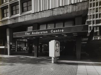 Anderston Commercial Centre
General view of entrance to Bus Station from East