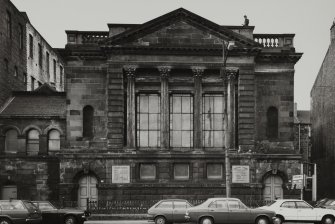 Glasgow, 22-24 Admiral Street Methodist Church.
View of entrance front from East.