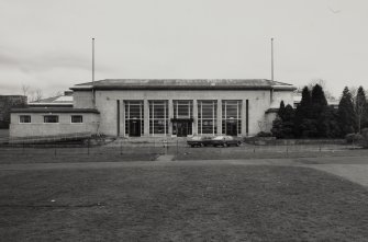 View of Palace of Art from West