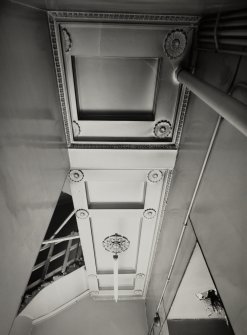 26 Blythswood Square, interior
View of ground floor staircase ceiling