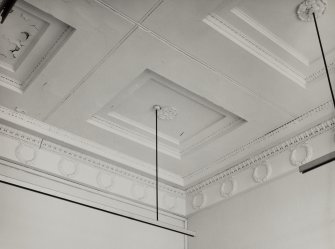 26 Blythswood Square, interior
View of ceiling, ground floor, West rear apartment