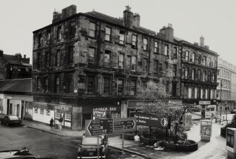 General view from NW showing corner with Holm Street.